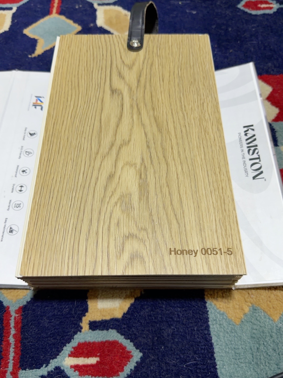Woodline · Honey 0051-5 — original catalogue plank