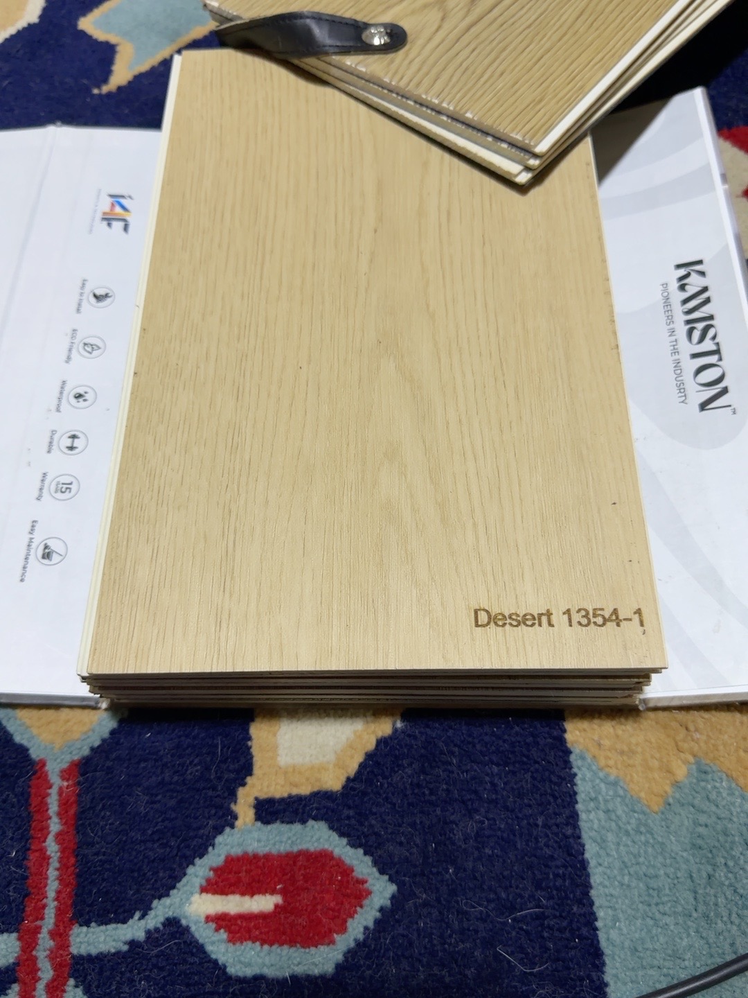 Woodline · Desert 1354-1 — original catalogue plank